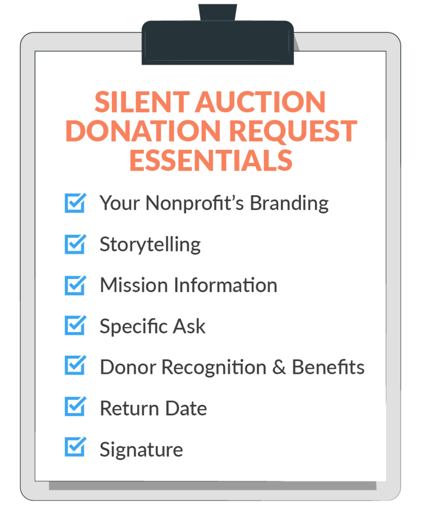 How to Create a Standout Silent Auction Donation Request Winspire