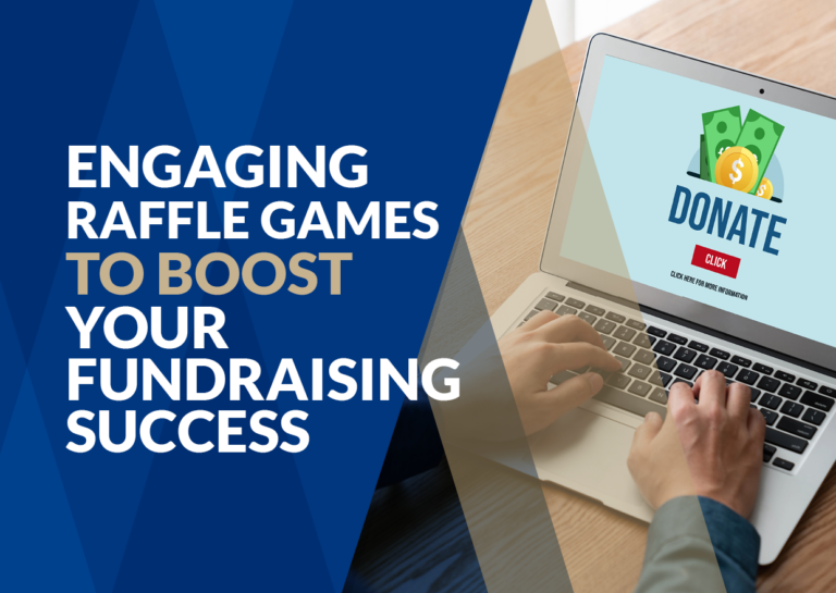 The title of the post: “Engaging Raffle Games to Boost Your Fundraising Success.”